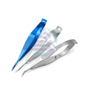 กรรไกรผ่าตัดโลหะไทเทเนียมจักษุกรรไกรผ่าตัดขนาดเล็ก8.5cm เครื่องมือผ่าตัดแบบวีนัสเครื่องมือทดลองสัตว์ขายส่งราคาถูก - Product Image 1