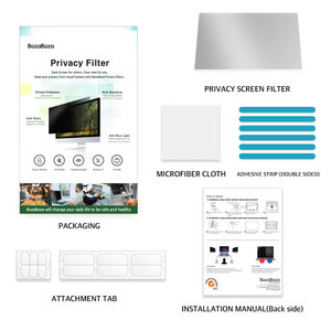 (BOZABOZA) Filtre de confidentialité pour écran 13,3 pouces A/B 13,3 WA/13,3 WB 2.5D Grade AAA 0,45 mm Mat/Brillant 98,99 % PET noir anti-reflet Sgs KR - Product Image 6