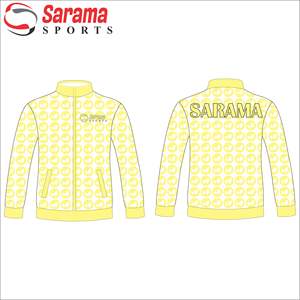 Flatlock de maille de polyester lourd 100% piquant la fermeture éclair de quart sublimée par coutume également disponible, - Product Image 3