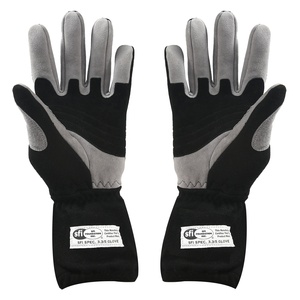Guantes de conducción de seguridad para carreras, de cuero de ante ignífugo, certificado SFI 3,3/5 - Product Image 5