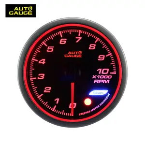 80mm RPM LED weiß bernstein blau licht warnleuchten spitzen display elektrische tachometer für universal-automobile lkw