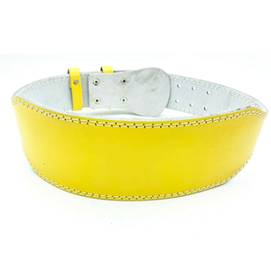 Sialkot Pakistán Fabricante Powerlifting Fitness Protector Gym Belt Vaca Hide Material Levantamiento de pesas Power Lever Belt - Product Image 5