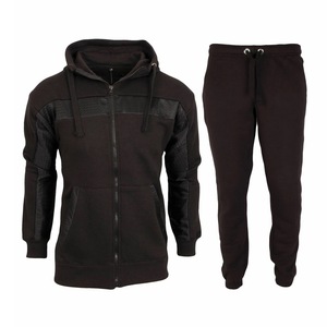 Precio al por mayor de ropa de calle OEM y ODM chándales de chándal de hombre personalizados lisos en blanco - Product Image 1