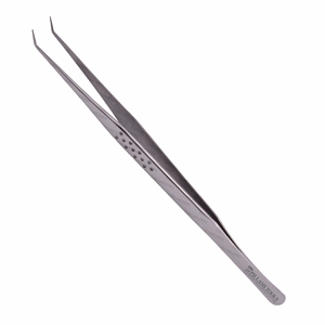 Satin Finish Eyelash Extension Tweezer with Dotted Design Private Label, Heavy Duty Stainless Steel Eyelash Extension Tweezer - Product Image 5