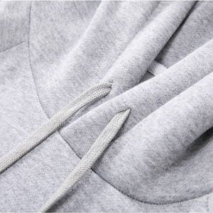 Sweat-shirt à capuche unisexe pour homme personnalisé grande taille pull-over en polaire brodé technique bloc de couleurs à manches longues décontracté - Product Image 5