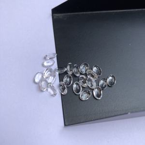 3mm 4mm 5mm pierre de quartz en cristal naturel à facettes taille ovale pierre précieuse en vrac au meilleur grossiste d'usine en ligne fournisseur en vrac régulier - Product Image 2
