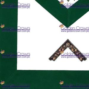 Degré maçonnique AMD Tablier brodé à la main-Maître adorable | Fournisseur de tablier maçonnique Regalia - Product Image 3