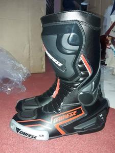 Bottes de moto en cuir professionnelles pour la course, unisexes - Imperméables, respirantes et ignifuges - Product Image 5