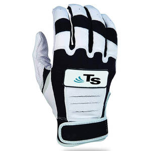 Gants de frappeur de baseball professionnels en gros Logo personnalisé PU et cuir matériel pour enfants formation personnalisé vous concevoir - Product Image 2