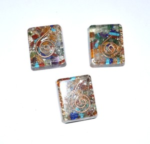 Get Online Orgone Enrgy Chakra Stone Ractangle : Orgone Enrgy Chakra Stone Ractangle for Sale - Product Image 1