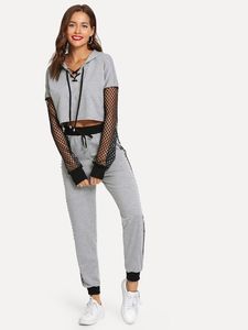 beautiful custom logo full zip Breathable women Fitted Gym Training Tracksuit - Product Image 3