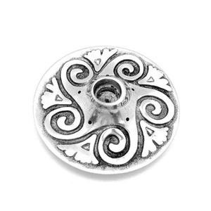 Soporte de varillas de incienso pulido de latón, logo personalizado, hecho a mano, elegante, clásico, elegante, Moderno - Product Image 5