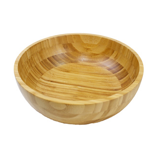 Cuenco para servir de bambú redondo Vintage moderno, vajilla hecha a mano, herramientas de comedor de cocina para catering, restaurante, uso en fiesta en casa - Product Image 6