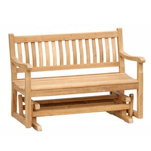 การออกแบบที่น่าทึ่งไม้เนื้อแข็งสวนกลางแจ้งเครื่องร่อนเก้าอี้ม้านั่งสําหรับกิจกรรมสวนกลางแจ้งวิลล่าเฟอร์นิเจอร์สวน - Product Image 1