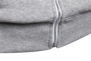 Customized Plus Size Winter <b>Men's</b> Hoodies 100% Cotton Plain Dyed <b>Fleece</b> <b>Quarter</b> <b>Zip</b> up Eco-Friendly Gym Workout - Product Image 5
