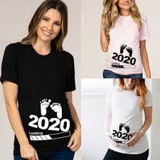 Camiseta de manga larga para mujer, ropa de punto informal personalizada de verano, impresión personalizada, decoración de logotipo, nuevo diseño de embarazo - Product Image 6