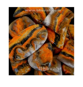 Bumble Bee Jasper Gemstone Cabochon Stone Piedra preciosa suelta para la fabricación de joyas calidad surtida única de Bumble Bee jaspe - Product Image 3