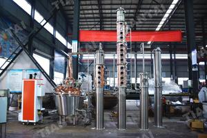 Tianai — distillateur de whisky rui, colonne en cuivre, debout, 100l - Product Image 2