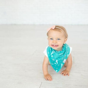 100% coton biologique bébé bandana bavoirs. - Product Image 1