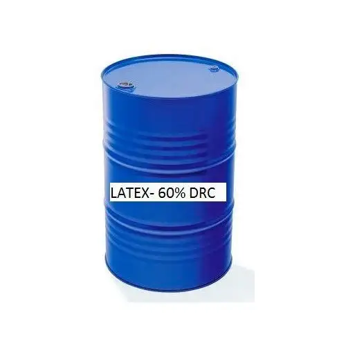 베트남 원산지에서 직접 고암모니아 DRC 액상 고무 라텍스 60% 화이트 컬러 라텍스 공급