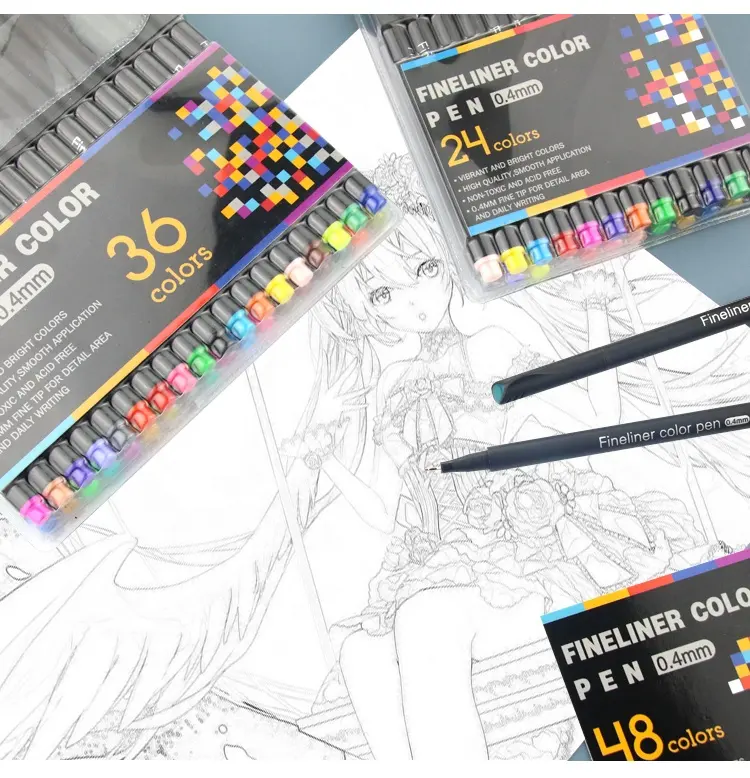 NEW style high quality graffiti markers 60 colors sketching washable marker pen set for sale