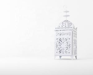 Fourniture en gros d'accessoires cadeaux, pièce maîtresse de bougie blanche en métal pour la décoration de mariage lanterne du fabricant indien - Product Image 4