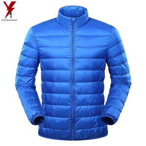 Men's Puffer Jacket Large Size Ultra Light Down Jacket Men Duck Down Windbreaker Lightweight Feather <b>Coats</b> - Product Image 3