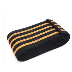 Genouillères élastiques de levage du poids pour la gymnastique, sangles de protection, manchon de Compression, protège-genoux, vente en gros, pièces - Product Image 6