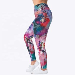 Women High Waist Active Casual Wear Full Length Yoga <b>Leggings</b>/Pants <b>Side</b> <b>Pockets</b> for Mobile Breathable Quick Dry - Product Image 3