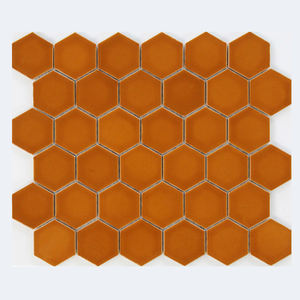 Mosaïque hexagonale en céramique pour piscine, mosaïque hexagonale pour mur - Product Image 3