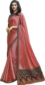 Dernier vêtement Saree de créateur indien de vêtements de fête - Product Image 3