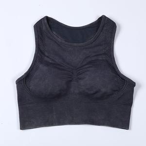 Reflective Soft Wholesale Custom Top Wear Sports Bra OEM Sport Yoga Bra Gym Fitness Apparel Clothing Women - Product Image 6