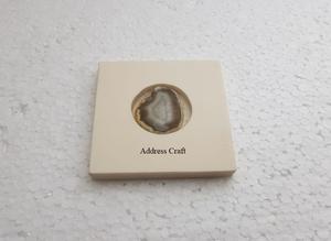 Posavasos de té decorativo de madera Natural y resina transparente de diseño atractivo hecho a mano indio para uso en restaurante de Hotel en casa de lujo - Product Image 6