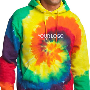 Sudadera con capucha para hombre, ropa deportiva masculina de alta calidad, 2021100% algodón, con diseño de corbata, a la venta - Product Image 1