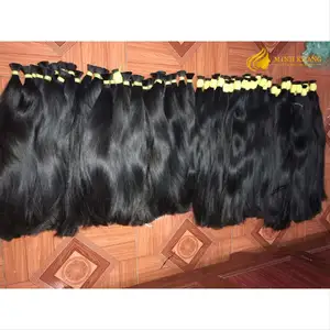 20cm - 80 cm bulk hair extension full length super thick, minumum order 200gr, delivery to Russia