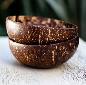 Cuencos de cáscara de coco con patrón grabado de logotipo personalizable natural con cucharas y tenedores de Vietnam - Product Image 6