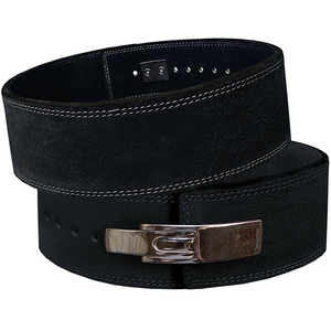 เข็มขัดยกน้ำหนักวัวพร้อมหัวเข็มขัดแบบคันโยกสำหรับออกกำลังกายและฟิตเนส - Product Image 1