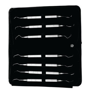 Kits d'instruments dentaires en acier inoxydable, 5 pièces, meilleur accessoire de dentiste - Product Image 3