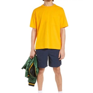 Classics T-shirt surdimensionné lourd pour hommes T-shirt à manches courtes à coupe large avec col rond 100% T-shirts en coton en jersey - Product Image 2