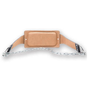 Cinturón de inmersión en cuclillas de cuero de vaca de 6 pulgadas de ancho de alta calidad, cinturón de Fitness personalizado, cadena de acero de 32 \ ", transpirable y pesado - Product Image 6