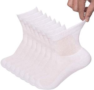 جوارب بتصميم نصف مخدة لمرض السكري من الخيزران مضادة للربط - Product Image 2