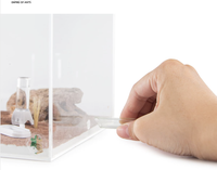 Conteneur en plastique écologique pour fourmis, idéal pour l'élevage et les zones de nourrissage des insectes