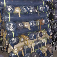 Tissu en satin sergé de coton de qualité B 100% pour hommes Tissus tissés teints unis Lots de stock de fils peignés pour filles garçons Styles africains