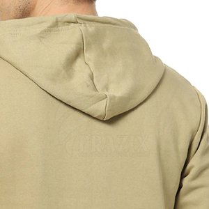 Sweat à capuche sport en polaire épaisse pour homme, haute qualité, mode hiver, imperméable, coupe-vent, personnalisable, uni, en coton/polyester doublé - Product Image 6