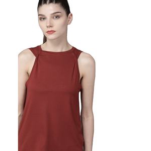 Fábrica OEM, venta al por mayor personalizada, sujetador deportivo de yoga acanalado rosa para mujer, tops cortos deportivos para gimnasio y fitness. - Product Image 1