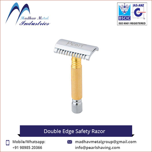 Custom/Madhav Metal <b>Razor</b> Perfect <b>Blade</b> <b>Single</b> <b>Blade</b> Non-Disposable Safety <b>Razor</b> for Men - Product Image 2