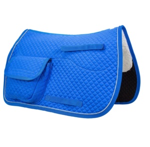 Shemax 2023 Top qualité vente chaude personnalisé en gros équestre anglais tapis de selle avec poches pour les randonnées et un usage quotidien - Product Image 3