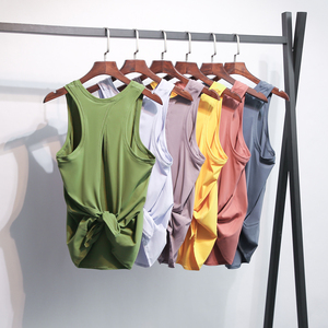 T-shirt décontracté ample pour femme, 100% coton, 2022, débardeurs respirants pour femme, ensembles de vêtements sans manches pour filles - Product Image 5