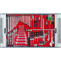 Caja de Herramientas con Ruedas KTC Mechanikit MK92 OEM, 48 Cajones, Insertos Lavables, Ángulo de Inserción 9.5mm X 12.7mm, Longitud Personalizada, Japón