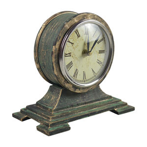 Horloge de Table en fonte avec finition multicolore, horloge de Table à thème Antique, idéale pour la décoration de la maison, le bureau - Product Image 6